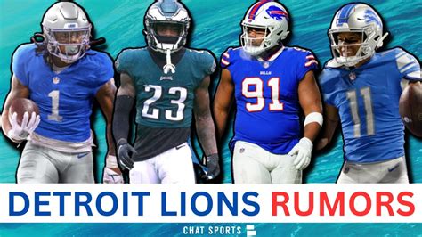 Detroit Lions Rumors: Trade For Ed Oliver? Lions BEST Offseason In NFL ...