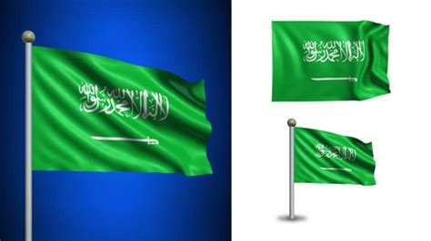 Saudi Arabia Flag 4k Resolution Alpha Stock Footage Video (100% Royalty-free) 9604787 | Shutterstock