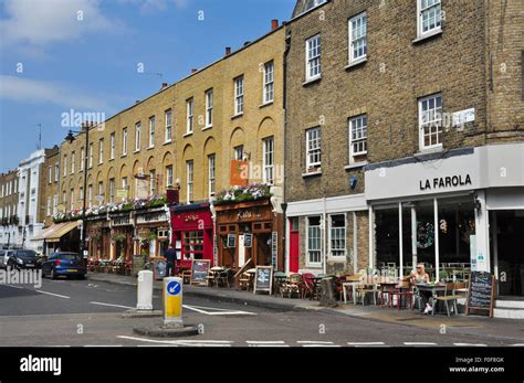 Restaurants and cafes in Theberton Street (off Upper Street), Islington ...