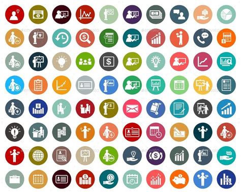 1365+ Business Icons - Free Vector EPS, AI Illustrator Format Download | Business icon, Template ...