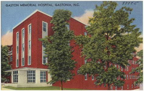 Gaston Memorial Hospital and grounds, Gastonia, N.C. - Digital Commonwealth