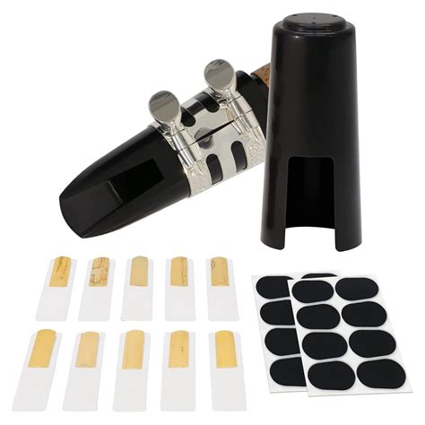 29 Pcs Clarinet Mouthpiece Kit Includes Ligature, Mouthpiece Cushions ...