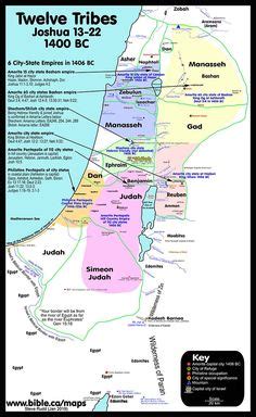 Map of the provinces of Galilee, Samaria and Judea at the time of Jesus Christ | Bible mapping ...