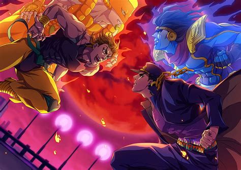 1920x1080px, 1080P Free download | jjba The World, jotaro and dio HD ...