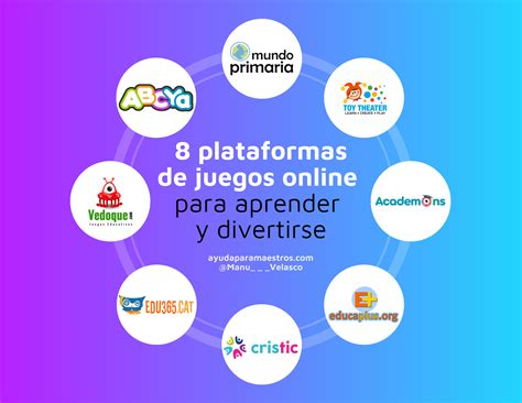 8 plataformas de juegos online para aprender y divertirse