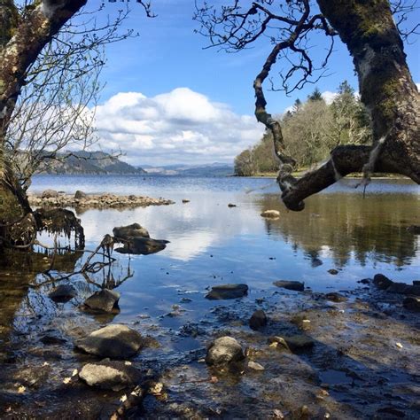 Camping at Loch Awe last weekend. Managed to get a shot while the water was calm : r/Scotland