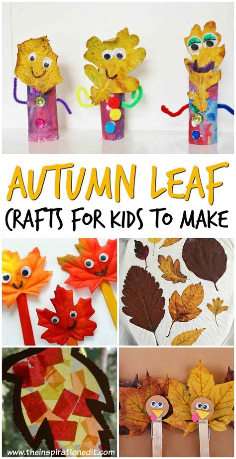 Leaf Autumn Crafts Kids Will Love · The Inspiration Edit