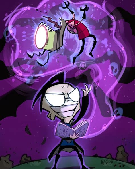 Dib Der Soulstealer | Invader zim dib, Invader zim characters, Invader zim