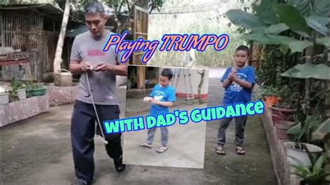 PLAYING TRUMPO WITH DAD'S GUIDANCE - YouTube