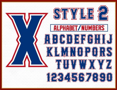 Modern Western Texas Block Typeface Font Bundle Alphabet | Etsy