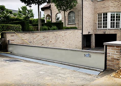 Hyflo Passive Flood Barriers for Driveways from Flooding Solutions