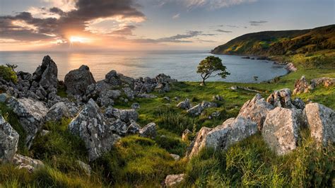 Sunrize at Murlough Bay near Ballycastle on the North Antrim Coast, Northern Ireland | Ireland ...