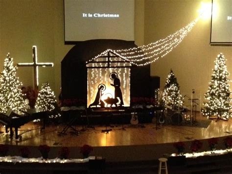 They wanted the Christmas star to look like it was shining on the manger scene. Descriptio ...