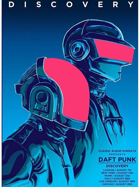 "Discovery - Daft Punk " Poster for Sale by joanebelin | Redbubble