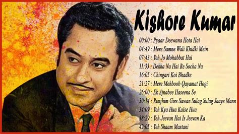 Kishore Kumar Evergreen Hit Song Hindi jukebox collection - YouTube