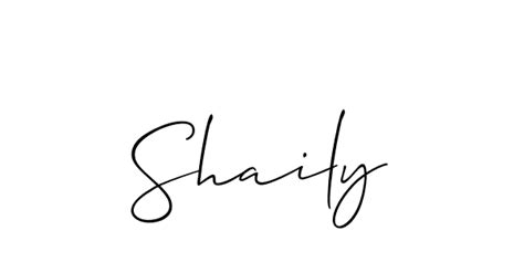 81+ Shaily Name Signature Style Ideas | Best Digital Signature