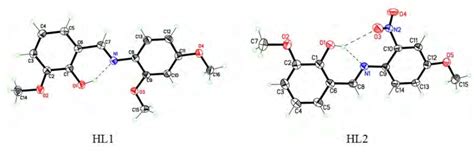 Molecular structures of Schiff base ligands Keywords: Schiff Bases ...