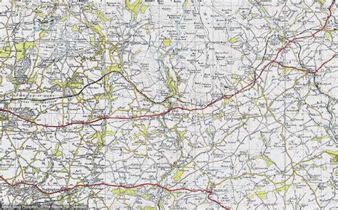 Historic Ordnance Survey Map of Ivybridge, 1946