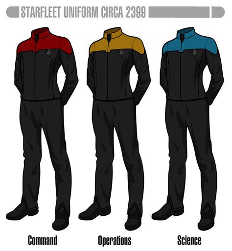 Star Trek Picard - Starfleet Uniform 2399 by HaphazArtGeek on DeviantArt