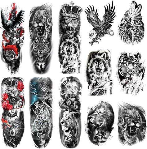 Update 82+ half sleeve animal tattoos latest - in.cdgdbentre