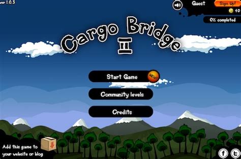 Cargo Bridge 2 (A Bridget Building) - Unblocked Games