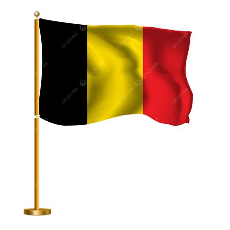 Bendera Belgia Dengan Latar Belakang Transparan Vektor, Belgium, Bendera Belgia, Hari Belgia PNG ...