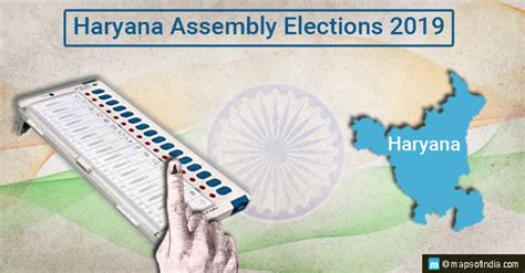 Haryana Assembly Elections - October 2019 - Elections