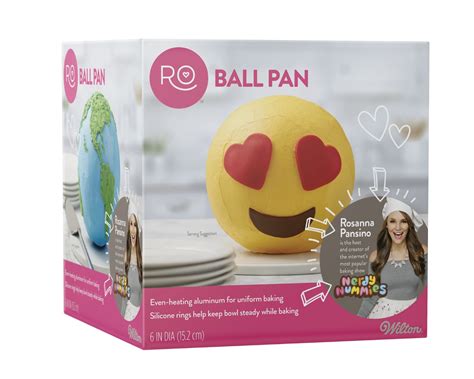 Ball Pan from the Rosanna Pansino Baking Line | Rosanna pansino nerdy ...