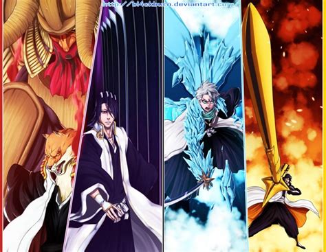 Bleach Captains Bankai Wallpapers - Wallpaper Cave