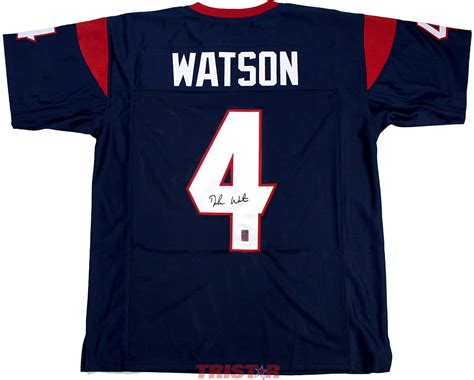 Deshaun Watson Autographed Houston Texans Custom Jersey