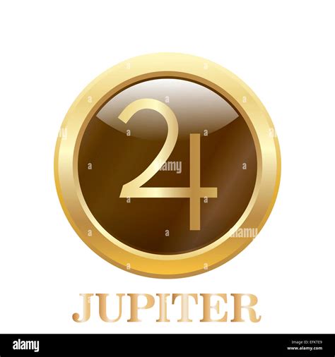 Jupiter. Vector illustration Stock Photo - Alamy