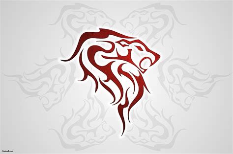 Tribal Lion (Tattoo), Abstract, Tattoo, Symbol, Tribal, Lion, HD ...