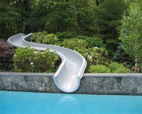 Pool Slide Ideas, Pictures, Remodel and Decor