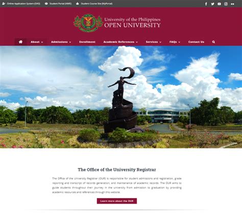 UPOU Office of the University Registrar Launches New Website – Office ...