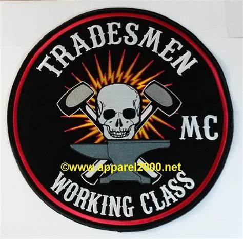 Gallery of Custom Biker Club Patches | Apparel2000