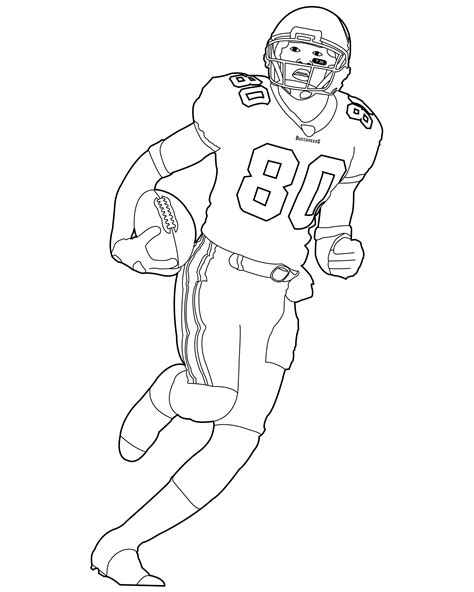 Printable Nfl Coloring Pages - Printable Party Palooza