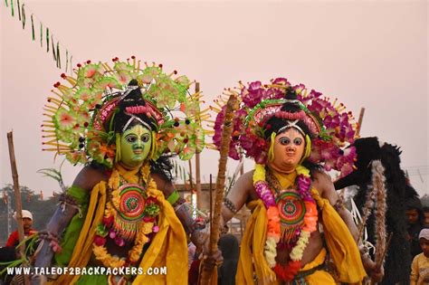 Ram and Laxman at Chhau dance performance | Tale of 2 Backpackers