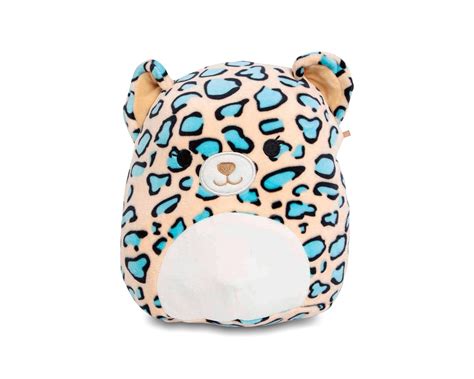 Squishmallow 20 Inch Pillow Plush | Liv the Teal Leopard - Walmart.com ...