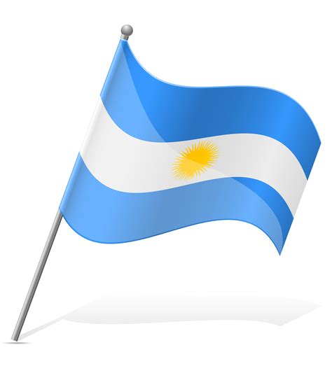 bandera de argentina vector illustration 494626 Vector en Vecteezy