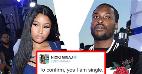 Nicki Minaj Confirms Meek Mill Breakup