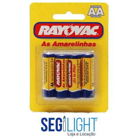 Pilha AA Rayovac - SEGíLIGHT - Loja e Locação Pilha AA Rayovac