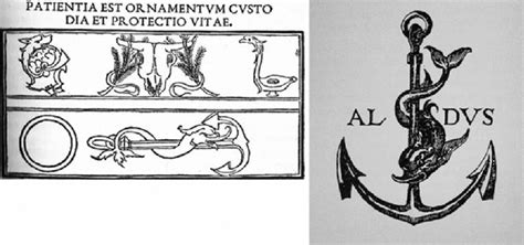 Festina lente. To the left, original emblem of the novel The Strife of... | Download Scientific ...