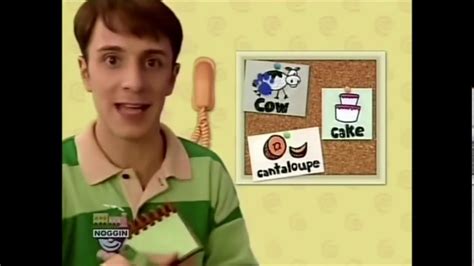 Blue's Clues - How to Draw a Cow - YouTube