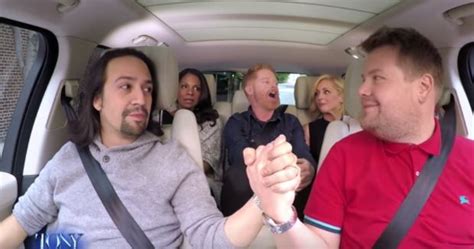 Lin-Manuel Miranda Joins James Corden for Broadway Carpool Karaoke - Your Daily Dish