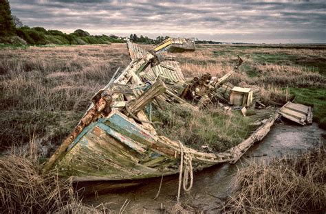 Secret Boat Graveyard, United Kingdom