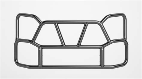 Semi Truck Guard Bumper 04 3D Model - TurboSquid 1950718