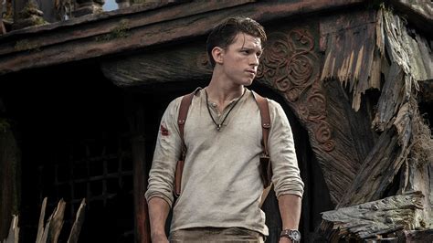 1920x1080 Resolution Tom Holland as Nathan Drake Uncharted 2021 1080P Laptop Full HD Wallpaper ...