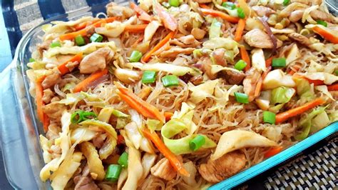 The Best Filipino Pansit Recipe Ever - | Pancit recipe, Philapino recipes, Pancit bihon recipe