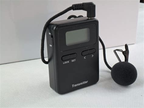 008A Tour Guide Device Mini Tour Guide System Transmitter & Receiver for museum