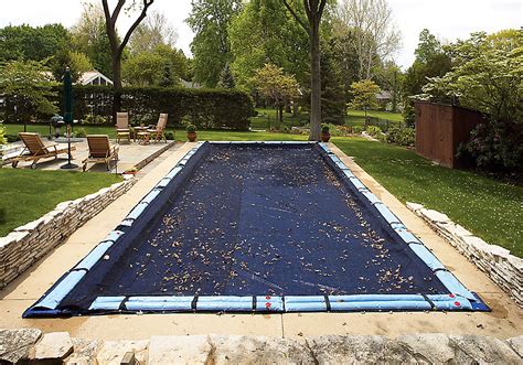 Blue Wave 20 ft. x 40 ft. Rectangular Leaf Net In-Ground Pool Cover | The Home Depot Canada